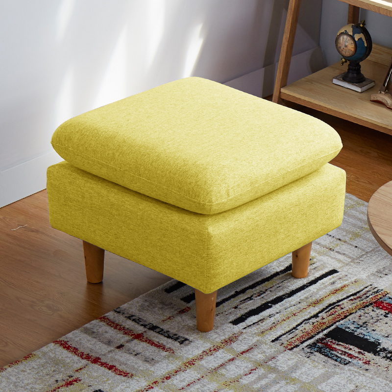 Buy Detachable fabric sofa stool Japanesestyle small stool ins simple