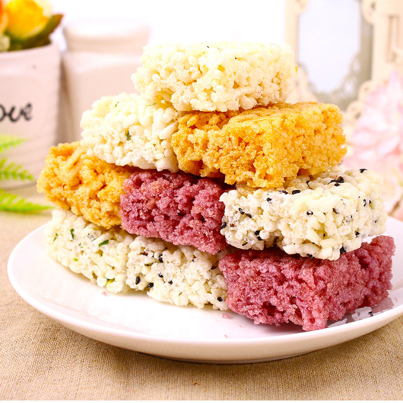 贵丰特 洪州冻米糖 江西丰城特产1000g礼盒装纯手工冻米糕 hz