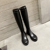 (sheii Su Yinyin) word-of-mouth return ~ GD version ANN Knight boots thick-soled heels