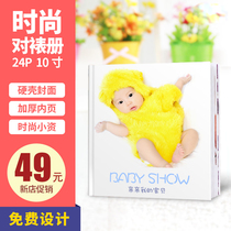 Baby growth kindergarten graduation commemorative book square 10-inch personalized childrens photo album Album production diy wedding couple family photo book customization