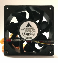 Original Delta QFR1224GHE DC24V 1 41A 4-wire high-end equipment cooling fan