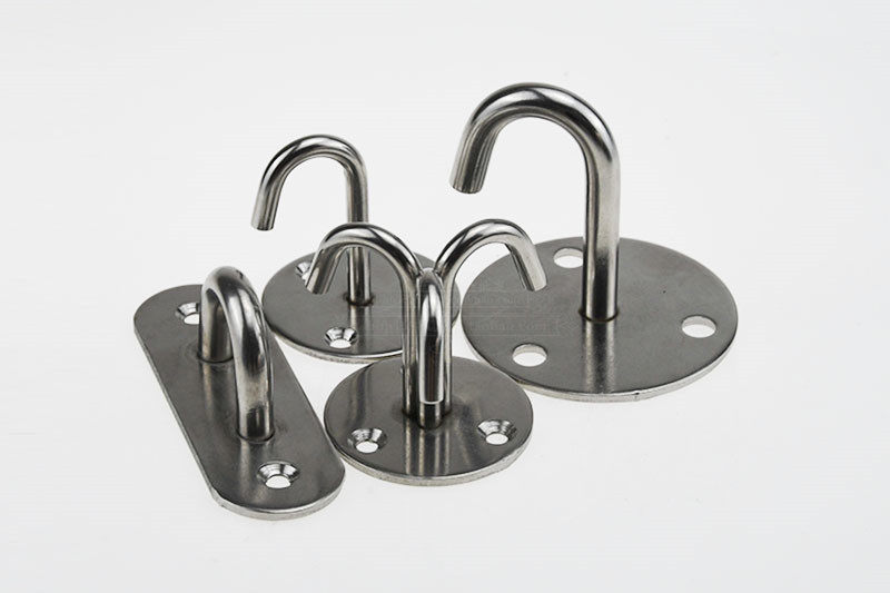 不锈钢u型起重吊钩吊扇吊钩挂钩沙袋包固定钩吊灯铁环挂勾风扇钩