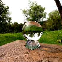 Home decorations Feng Shui white crystal glass ball Office ornaments living room home TV cabinet