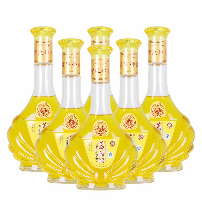 35度菖蒲酒2015年产老酒植物露酒养生酒迎宾礼送收藏自饮餐酒475ml6