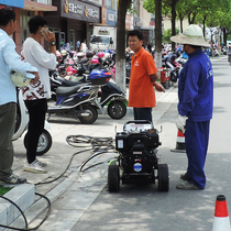 Diesel-powered sewage pipe cleaning and dredging equipment Jielemei outdoor mobile high-pressure sewer breaker