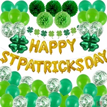 16-inch St. Patricks Day Happy Alphabet Balloon Branders Irish Festival Decorative Balloons