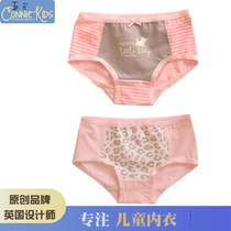British CONNIEKIDS new products Four Seasons students childrens underwear girls four-corner cotton boxer pants