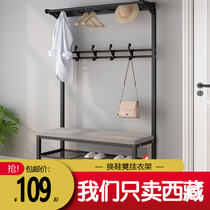 Tibetan Gothic shoe changing stool hanger integrated Home entrance door storage stool Entrance Changing Shoes Stool Soft Bag Cushion