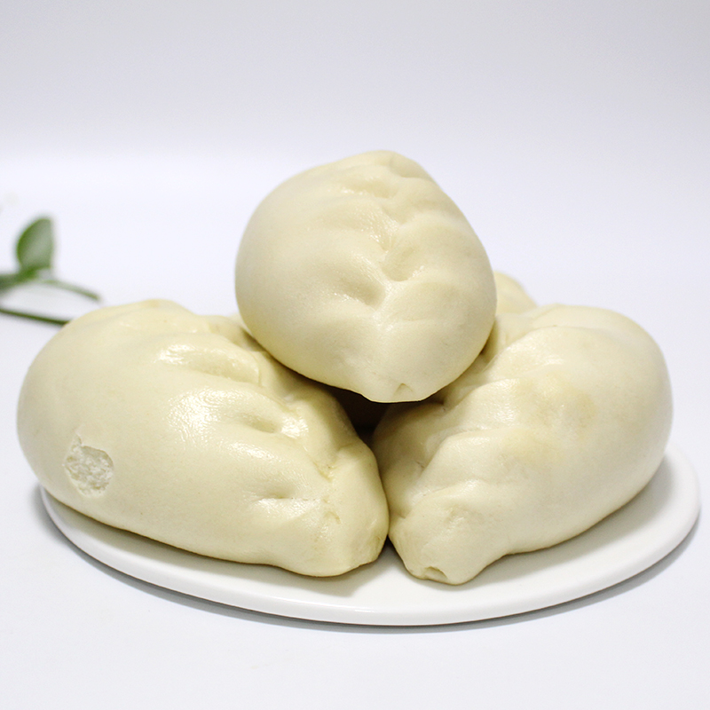 red bean buns shandong farmhouse handmade pasta bean paste stuffed buns steamed buns sweet buns nutritious breakfast sna bread