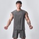 Gymdog American Sleeveless Vest 남자 여름 얇은 스웨이드 피트니스 훈련 조끼 스포츠 티셔츠 옷 Gymdog American Sleeveless Vest 남자 여름 얇은 스웨이드 피트니스 훈련 조끼 스포츠 티셔츠 옷
