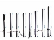 PC security stick anti-riot stick security duty patrol stick self-defense weapon rubber stick campus security protection equipment