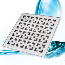 Large hotel 304 stainless steel 30CM deodorant floor drain courtyard outdoor ceiling large displacement 110 160 Tube Villa