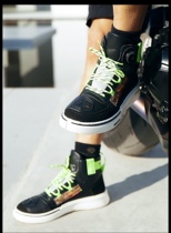 Racing feather motorcycle riding shoes men motorcycle knight anti-fall riding boots racing board shoes spring summer cyberpunk series