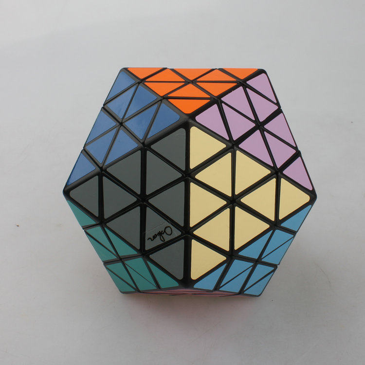 正品mf8魔方吧 二十面体魔方黑色魔友收藏高难度 包邮 特价 冲冠