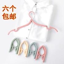 Travel supplies artifact travel abroad standing outdoor portable equipment set Hotel folding drying rack