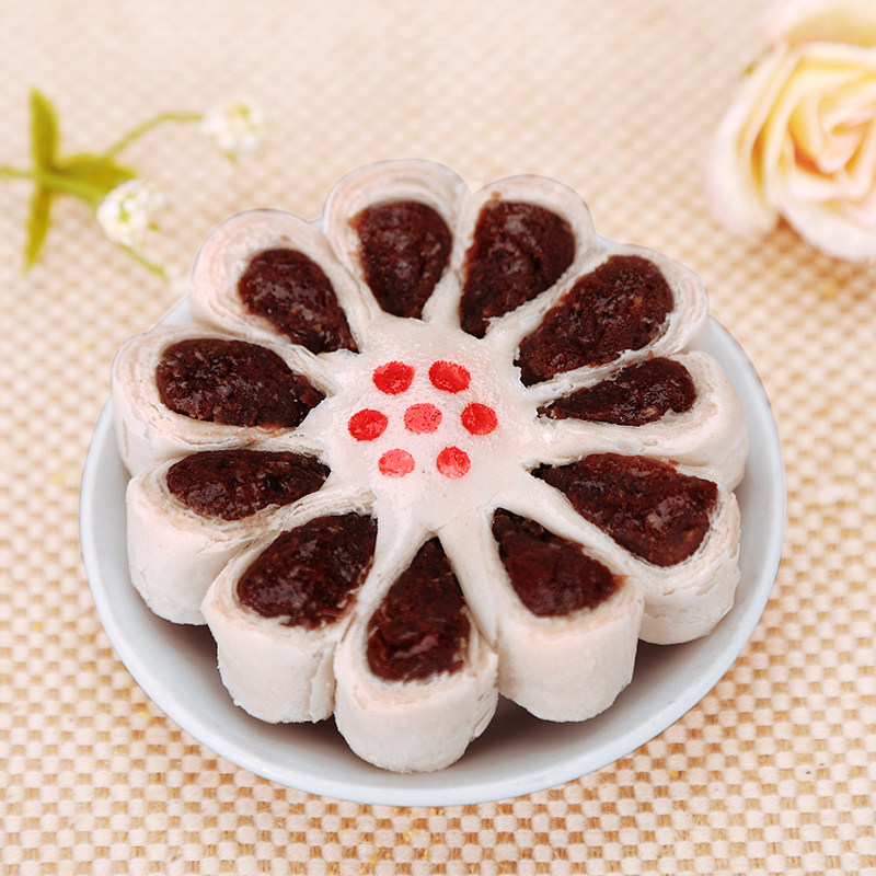 壹品稻香传统糕点枣花酥休闲零食枣泥馅口味点心190g特色小吃茶点