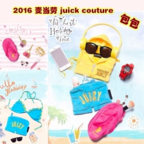 2016 McDonalds Juicy Couture mobile phone zero wallet jc bag hot and hot tide dress pants bag slippers makeup bag