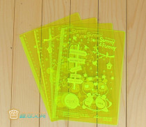 A4 Upholstered Board Exam Single Sheet Folder Transparent Student Writing Board Receipt Exam Rewritten Board Plastic Writing Board