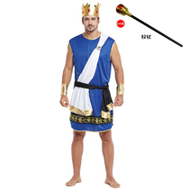 Halloween cosplay costume Egyptian Pharaoh performance costume masquerade adult Arab Prince costume