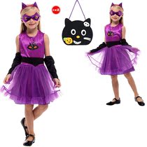 Halloween cosplay Costume Children Mask Ball Batman Princess Dress Hero League Batman Clothes