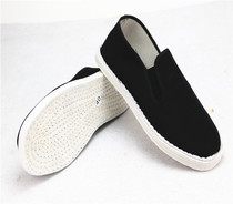Traditional thousand layers of soles of men and women in middle-aged and old black cloth on line anti-odor breathable leisure and tight cotton