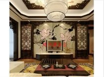 Dongyang wood carving Chinese decoration renderings flower grid background wall porch partition screen antique doors and windows