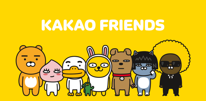 kakao friends,kakaofriends桌面壁纸 kakao friends家族来自韩国,有八个成员,八种形象,八种脾气,但都会耍