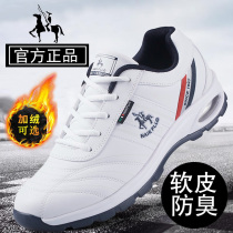 Paul mens shoes autumn and winter sports shoes versatile new mens casual shoes mens fashion shoes air cushion height-increasing mens travel shoes