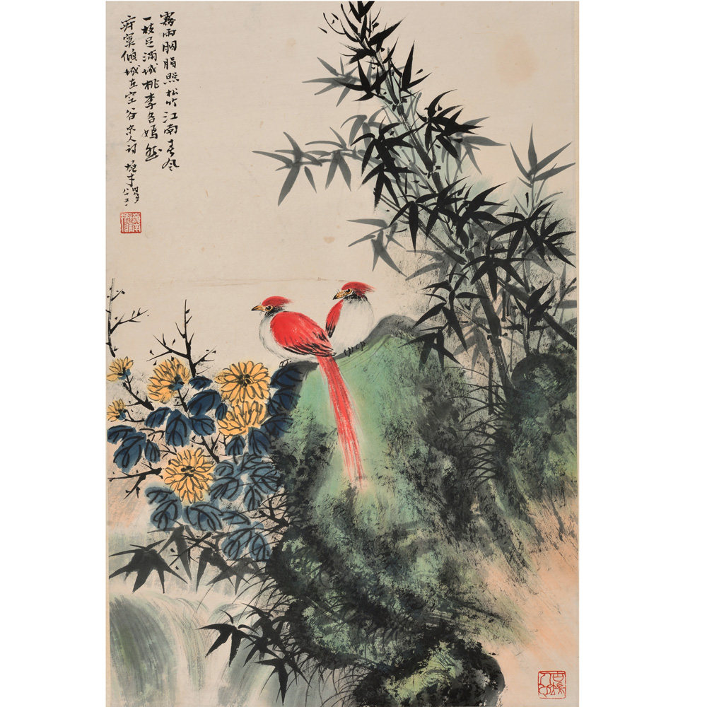 黎雄才 花鸟 - 阿里拍卖