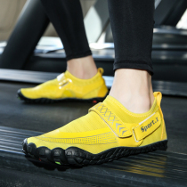 Sports Shoes Men And Women Gym Gym Room Yoga Shoes Jumping Rope Treadmill Shoes Home Deep Squatting Professional Integrated Training Shoes