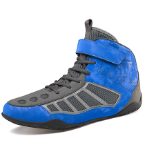 Boxing sneakers High Help Wrestling Boots Male and female Scattered Fighting Combined Training Shoes Professional Deep Squatting hard Fitness Shoes