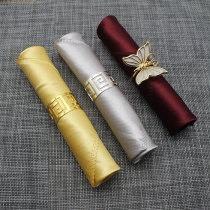 Hotel Mouth Bub Gold Silver Color Dining Towels Boilerplate Room Dining Room Table Swing upscale Cotton Western Dining Cloth Dining Mat