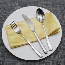Knife fork suit Western meal Two sets of upscale steak knife fork spoon Home Three sets Model Room Stainless Steel Cutlery