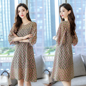 Early autumn 2020 New Lace Skirt mid long dress sling set