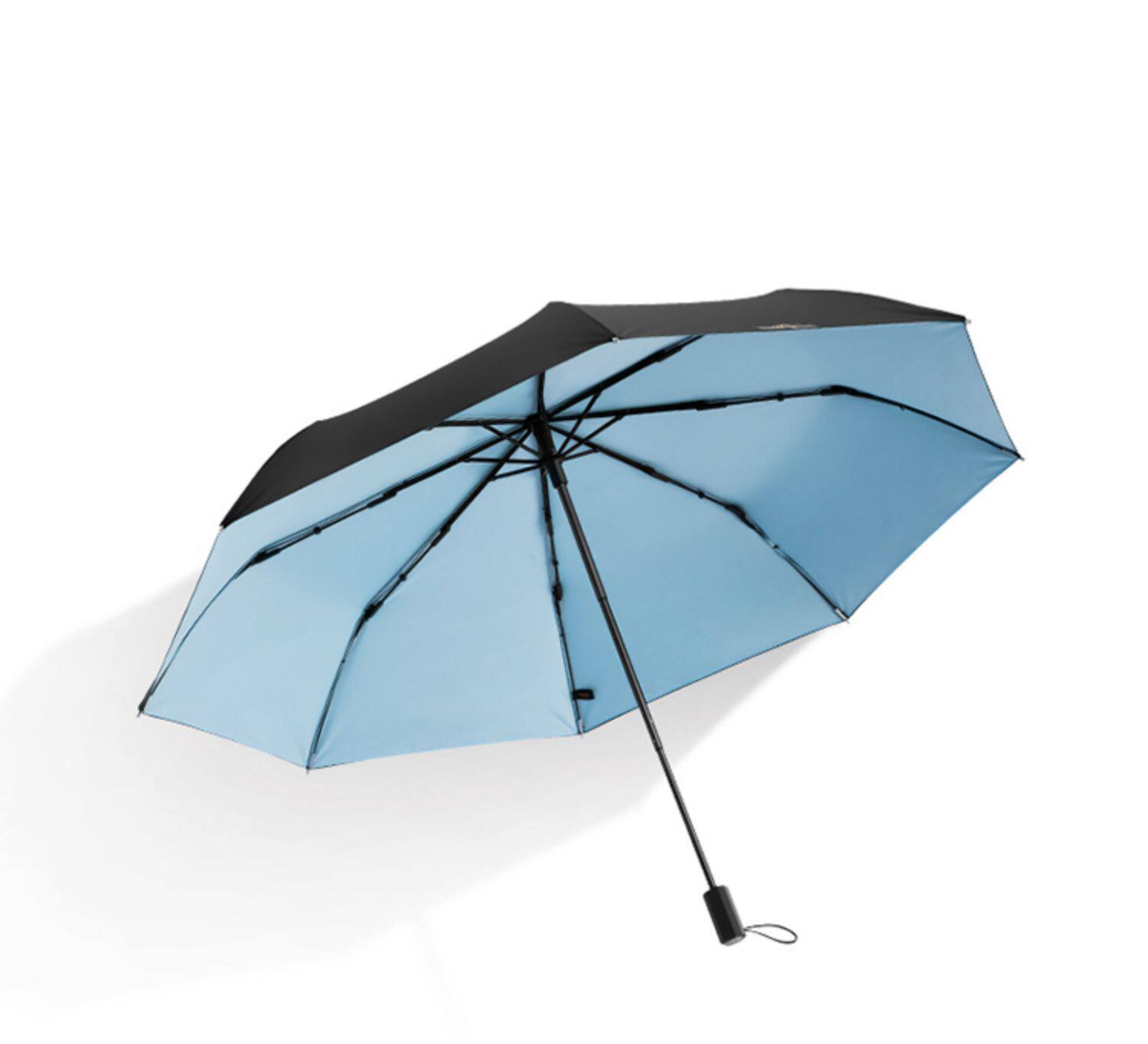 蕉下小黑伞焦下双层晴雨两用折叠伞太阳伞防晒伞防紫外线遮阳伞女_我