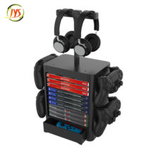 JYSPS5 multi-function game disc with headset storage rack can hold the handle headset disc at the same time