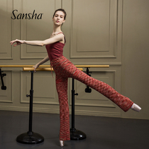 Sansha French Sansha fashion knitted trousers Adult female dance training Kung Fu ballet dance clothing