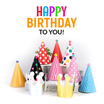 Net Red year old decoration childrens birthday hat birthday hat dress party pointed paper hat party crown headdress