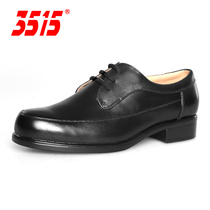 Men's genuine leather shoes Jihua 3515 original spring and autumn formal dress low-top military single leather shoes men