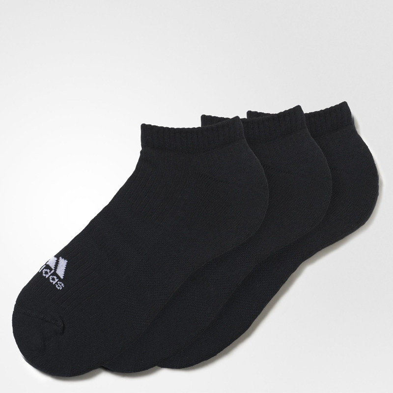 Adidas阿迪达斯袜子男短袜3S Socks 3er Pac