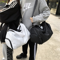 Light Sports Fitness Bag Men Short Trips Independent Shoes Position Waterproof Travel Bag Women On Business Trip single shoulder backpacks