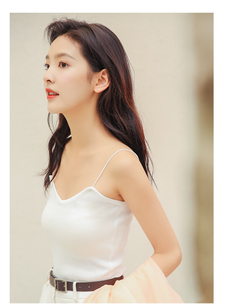 2018女装吊带背心女内搭2018秋装韩版修身显瘦打底上衣夏