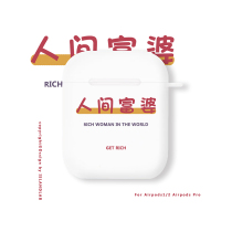 Earthly Fuchs airpods1 2 generation protective sleeves apply Apple pro3 generation headphone shell Soft glue Idea tpu