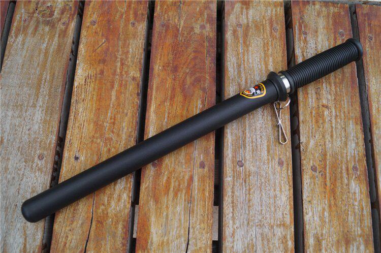 优质车载防身棍橡胶棒巡逻棍保安执勤橡胶棍户外橡皮棍武术pc辊