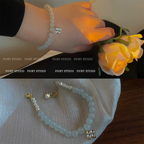 Mori Bracelet ins niche design sense temperament Joker beaded jewelry girl simple advanced French hand string