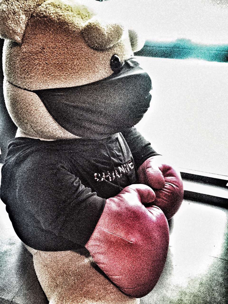 毛绒玩具拳击熊公仔超大号美国大熊泰迪抱抱熊娃娃生日礼物男女生