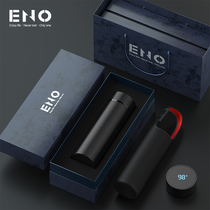 British ENO mug men smart high-grade 316 stainless steel tea cup lettering business portable water Cup Female