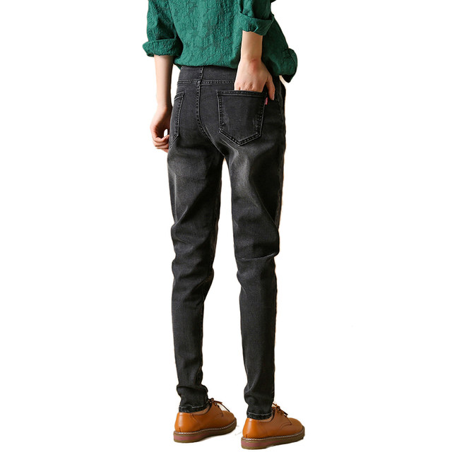 Harlan jeans women's loose straight spring 2020 new pants are thin and wild high waist pants Harlan jeans women's loose straight spring 2020 new pants are thin and wild high waist pants