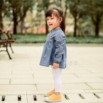 6 yue-3 6 yue export French girls cotton thin wanwan shan female baby cotton shirt