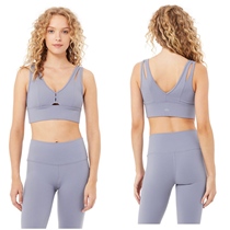 Alo medium intensity exercise fitness Yoga Yoga lingerie UNITED LONG BRA (with chest pad)